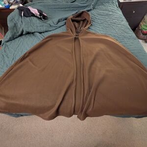 Brown Fleece Cloak